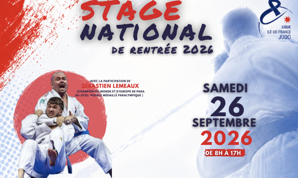 STAGE NATIONAL DE RENTREE